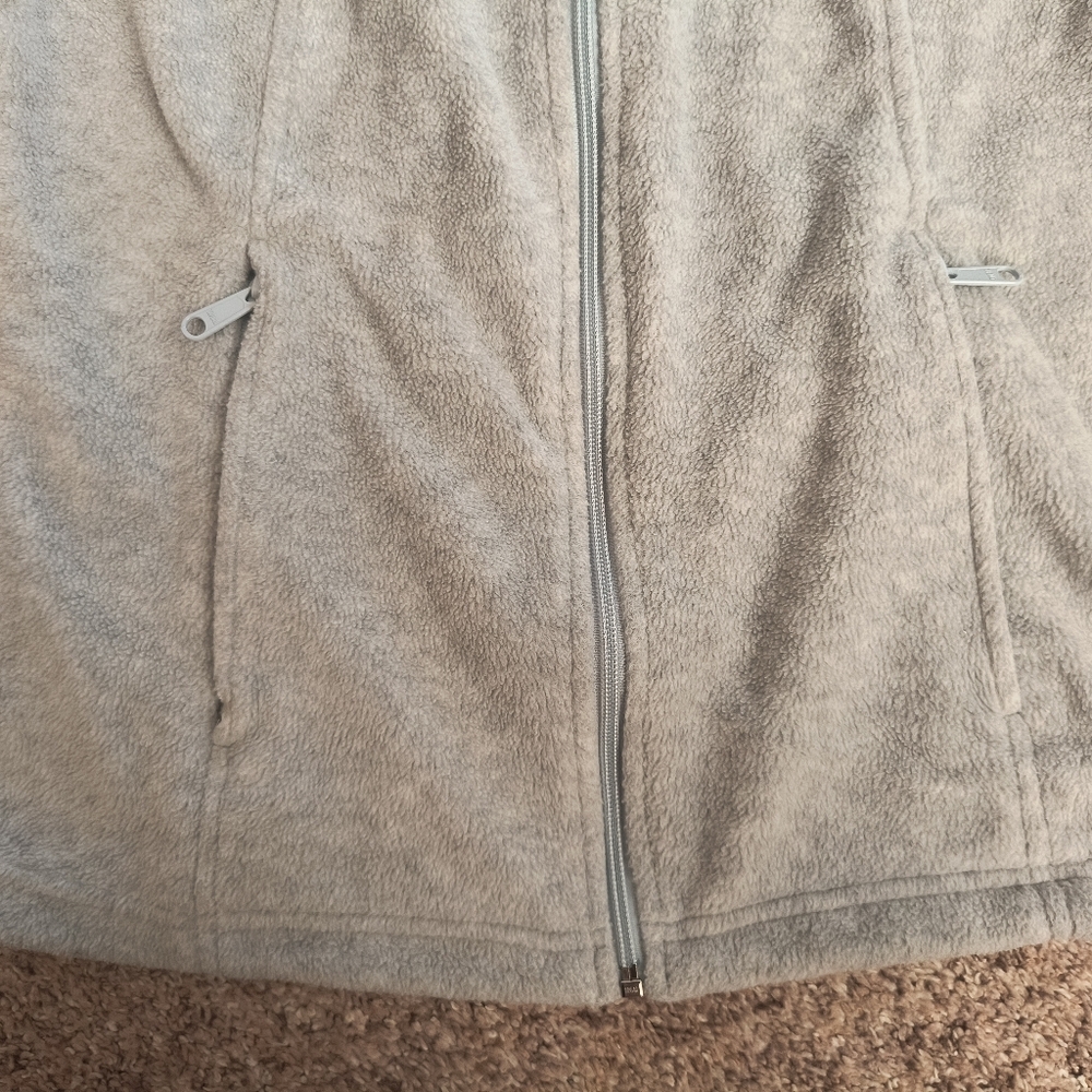 Columbia Benton Springs 🩶 Gray Full-Zip Jacket, Size Small - Picture 4 of 4